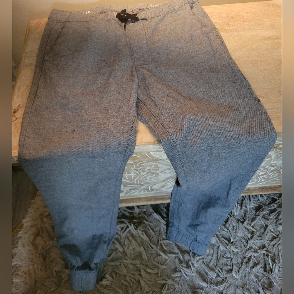 Women's Gray Casual Pants